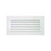 Deflecto Jordan 4 in. H X 8 in. W 1-Way White Plastic Ceiling Register RGC841